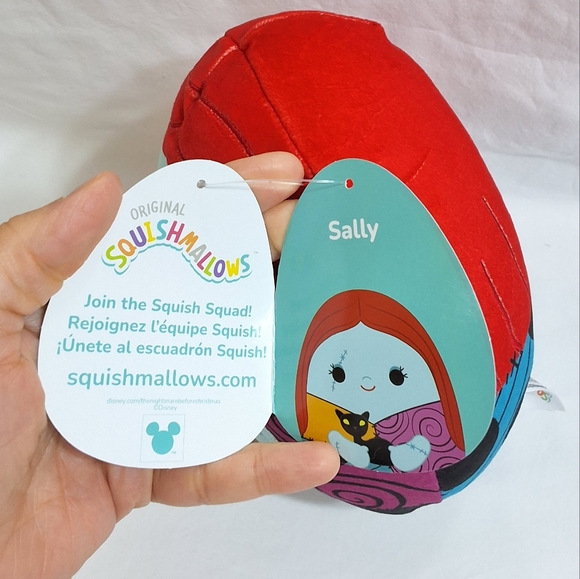 Disney Tim Burton's The Nightmare Before Christmas Sally Squishmallows, NWT - Picture 3 of 4